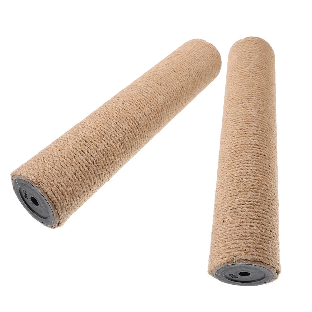 

2 Pcs Cat Scratching Post Replacement Sisal Rope DIY Accessories Wall Mounted Space Saving Furniture Tools Pet Supplies Cat