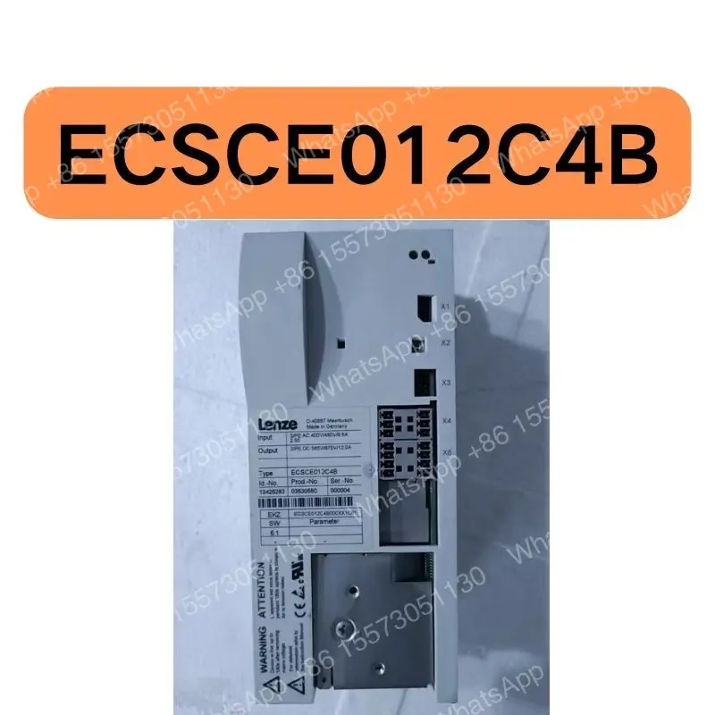 The second-hand inverter ECSCE012C4B tested OK and its function is intact