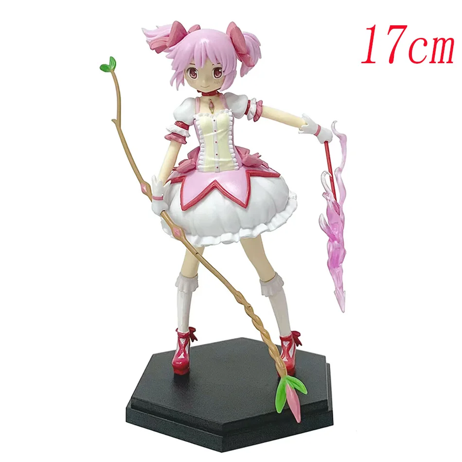 17-18 cm Puella Magi Madoka Magica Aniem Figura Kaname Madoka Action Figure Magic Girl Modello Decor Bambole Giocattoli Regalo di Natale