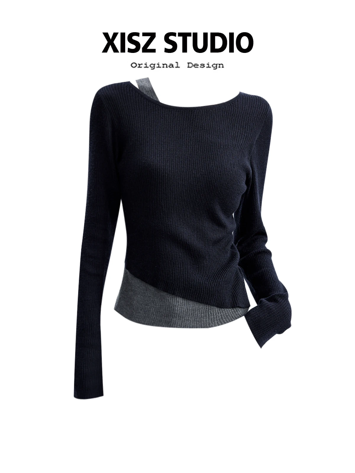 

Женская лоскутная футболка из двух предметов в стиле Харадзюку Y2k, футболка 90-х годов, эстетические винтажные корейские футболки с длинными рукавами, одежда 2000-х годов