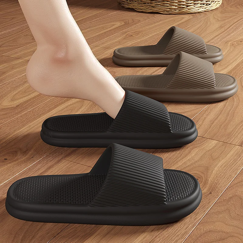 Cloud Slippers For Men Flip Flops Beach Sandals Man Male Slipper Bathroom Non-Slip Slides Men Women Slippers Indoor House Shoes