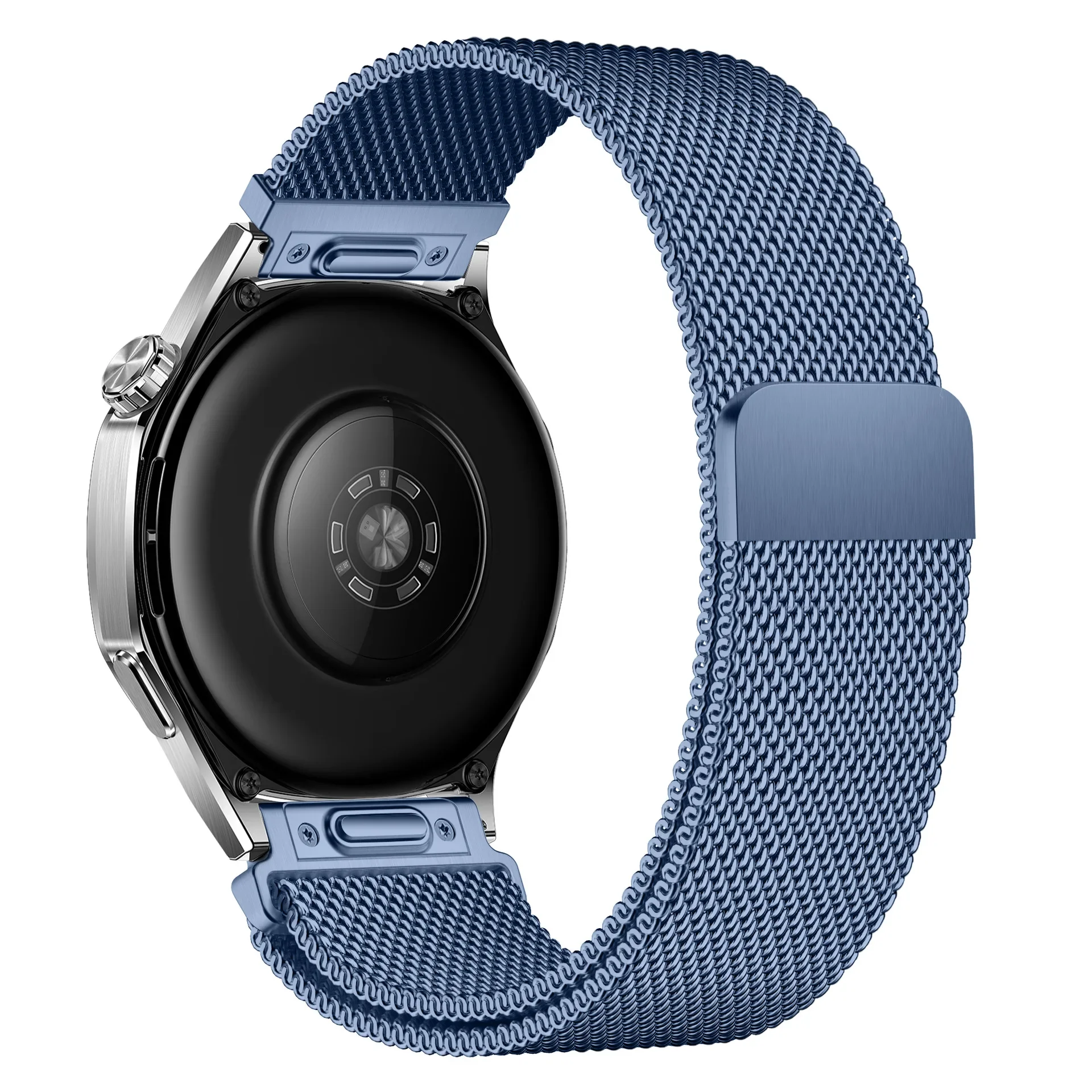 20mm Easy Quick Fit Milanese Loop For Omega X Swatch Joint MoonSwatch Magnetic Metal Strap For Omega X Swatch Joint MoonSwatch