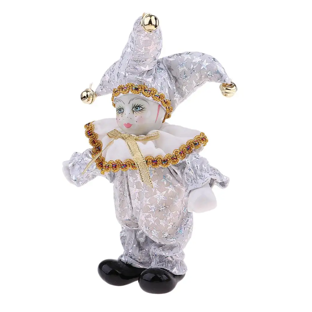 5inch Cute Italian Porcelain Triangel Costume Home Decor White