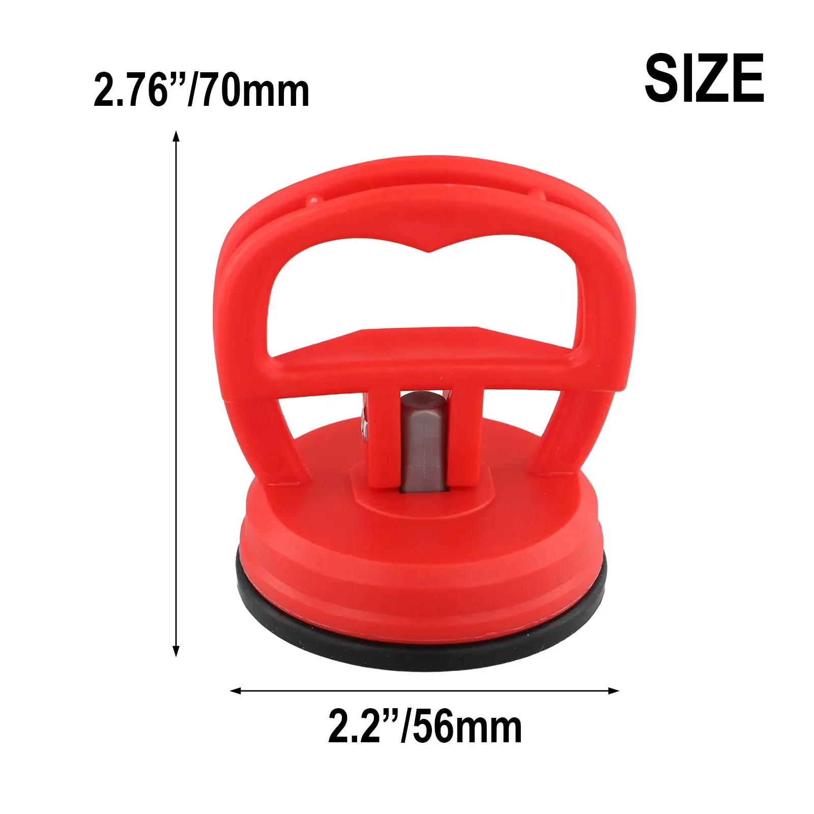 New Suction Cup Lifter/Glass Puller Bodywork Dent Panel Plastic Red Rubber Tool 4.72in 5.31*5.12*4.72in Remover car vehicle window glass lifter carbon brush 4x5x8mm for chevrolet epica buick excelle motor