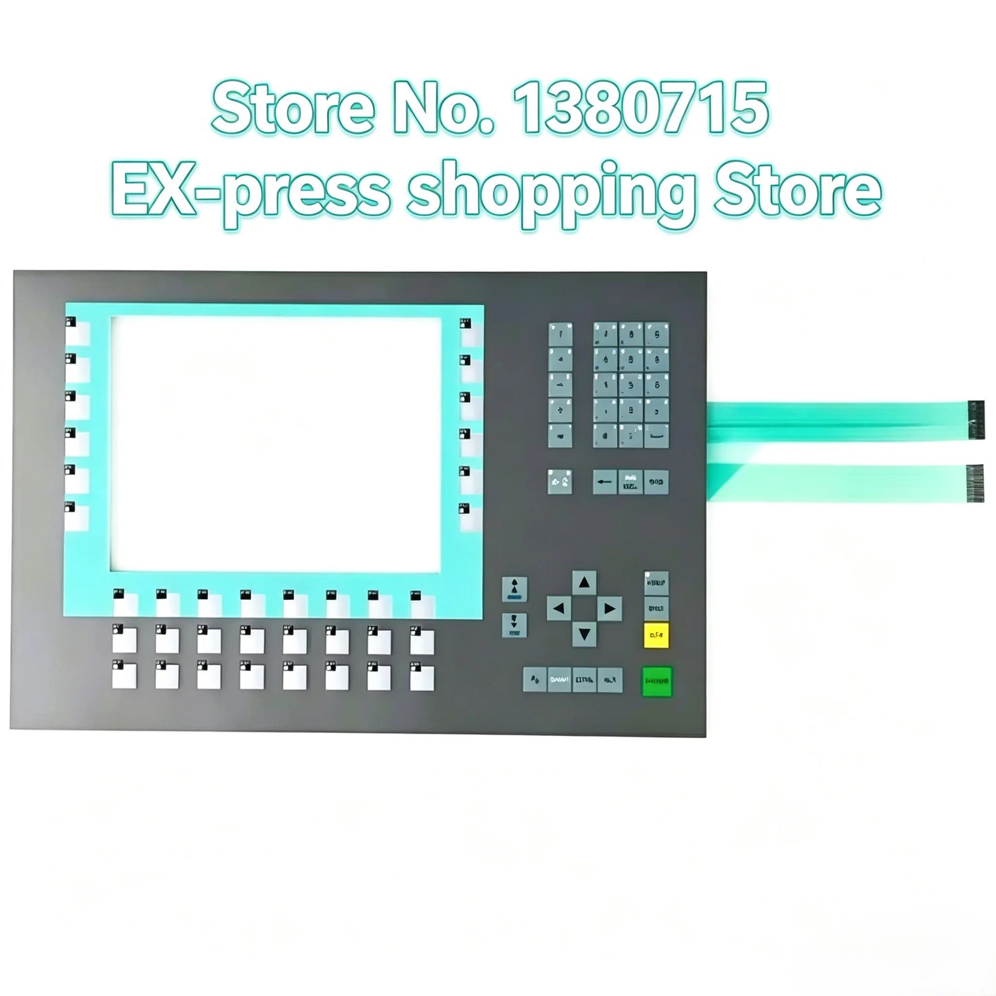 Operator Panel Membrane Switch Keypad for MP277‑10 10 Inch Keypad Repair Accessory