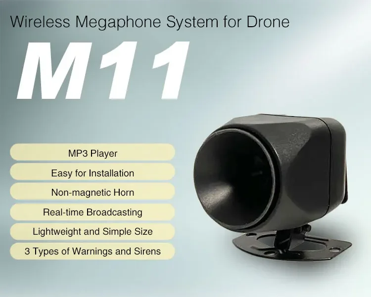 Foxtech M11 Wireless Megaphone System for  Loudspeaker   Phantom and  2