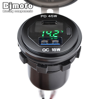 For Homda NX400 2024 Car Motorcycle Dual Port USB 3.4A 2A 1.5A 3A 2.5A GPS Phone Power Supply Charger Adapter C Type