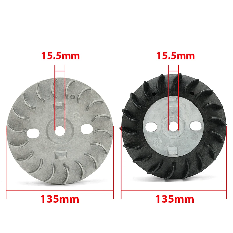 Gasoline Generator Aluminum Plastic Flywheel 950