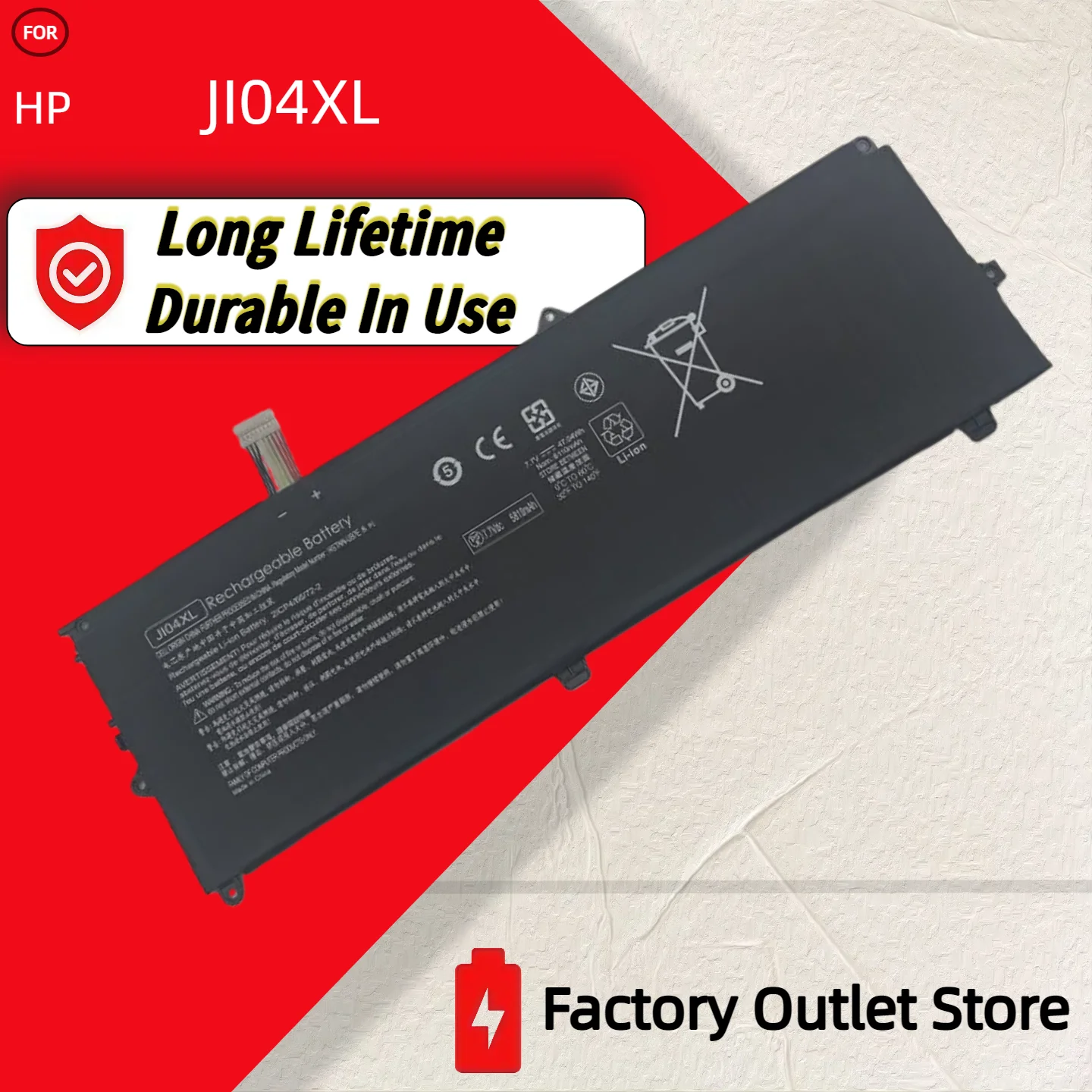 Wholesale And Retail❗❗❗ JI04XL Rof HP Battery Elite x2 1012 G2(1KE45AW), G2(1LW05EA), G2(1KE51AW), G2(2TL98EA) HSTNN-UB7E
