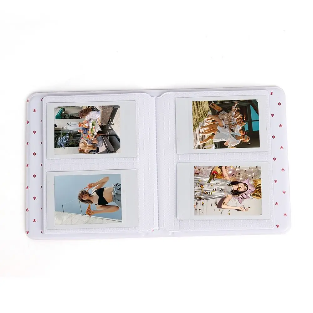 64Pockets Photo Album Instant Camera 3inch Pictures Storage Case Stamps Tickets Cards Organizer for Fujifilm Instax Mini 12/11/9