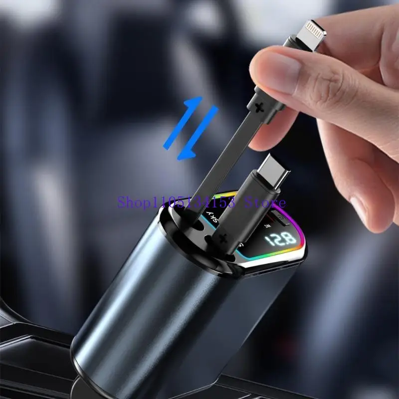 kl23 4 Port Vehicle Device 120W Tall Power Digital Display Permanent Metal Housing Global Car Agreement