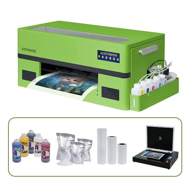 

Color Vinyl Printer Plotter Combo Heat Press Sublimation Machine Heat Commercial Photo Printers