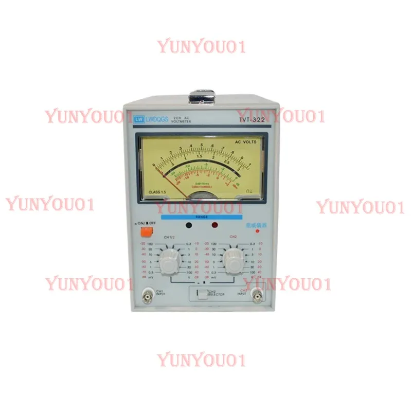 

TVT-322 Dual Channel Milivoltmeter Double Needle Millivoltmeter New Design High Quality Pointer Voltage Measuring Instruments