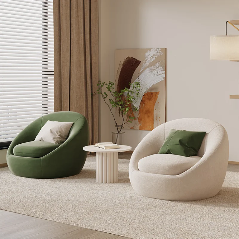 Unique Technology Skin Living Room Sofas Luxury Single Modern Lazy Sofas Chair Luxury Nordic Divani Da Soggiorno Home Furniture