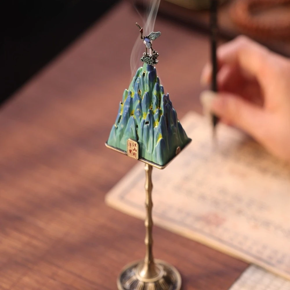 Scented incense burner - Chinese style high-end incense burner recommended gift friends beautiful and high-end decorative item