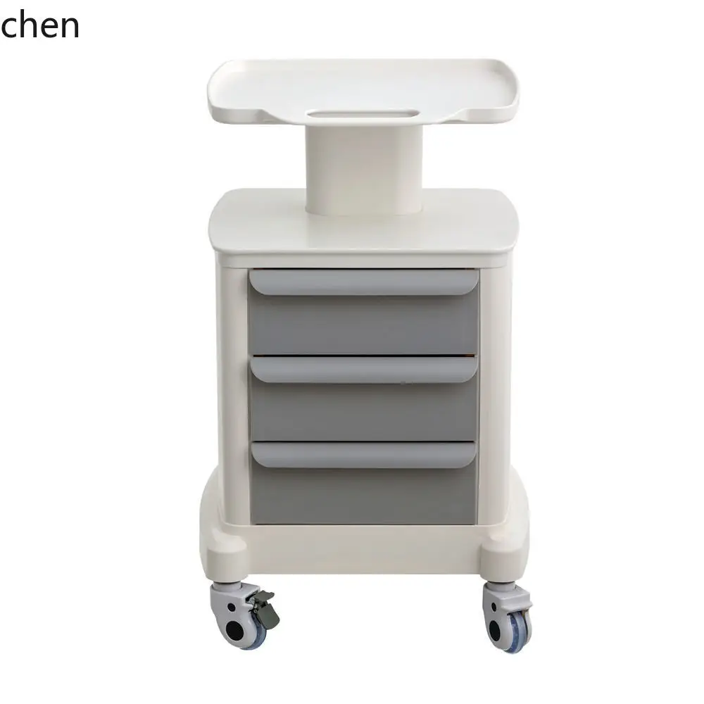 CZ ultrasonic trolley, small bubble skin management mobile base, instrument and equipment bracket