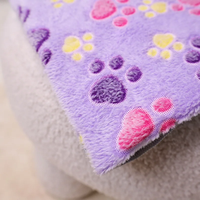 Letti per cani Tappetini Prodotti per animali Impronte di gatto Coperte per cani Cuscini per cuccia Coperte per cani calde in pile Forniture per animali domestici Tappeto per la casa Zerbino