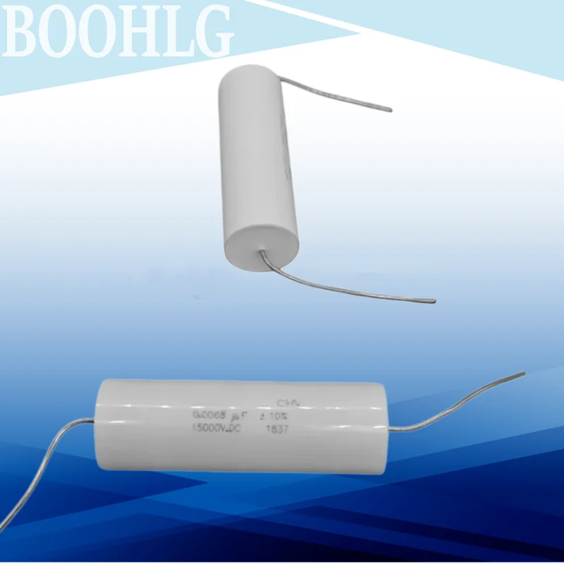 1PCS High Voltage Inductive and Polarity-Free Film Capacitor 0.0068UF 682 15KV 15000V 20X60MM
