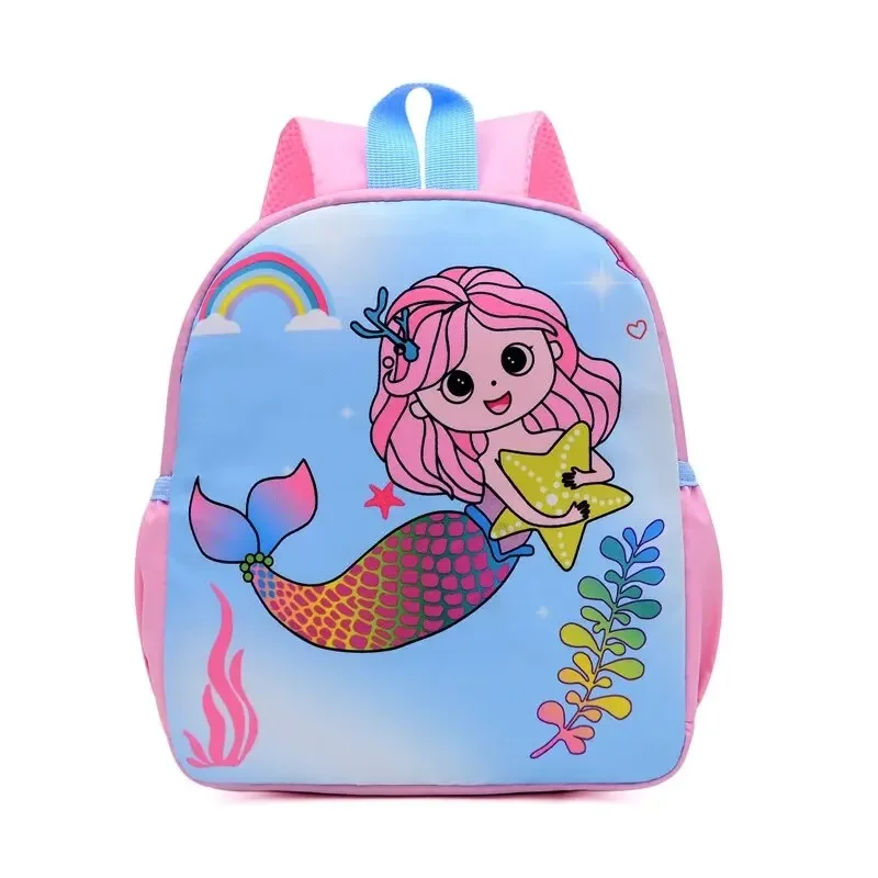 Kindergarten Primary School Bookbag Student Backpack Cartoon Cute Dinosaur Printed SchoolBags Trendy Waterproof