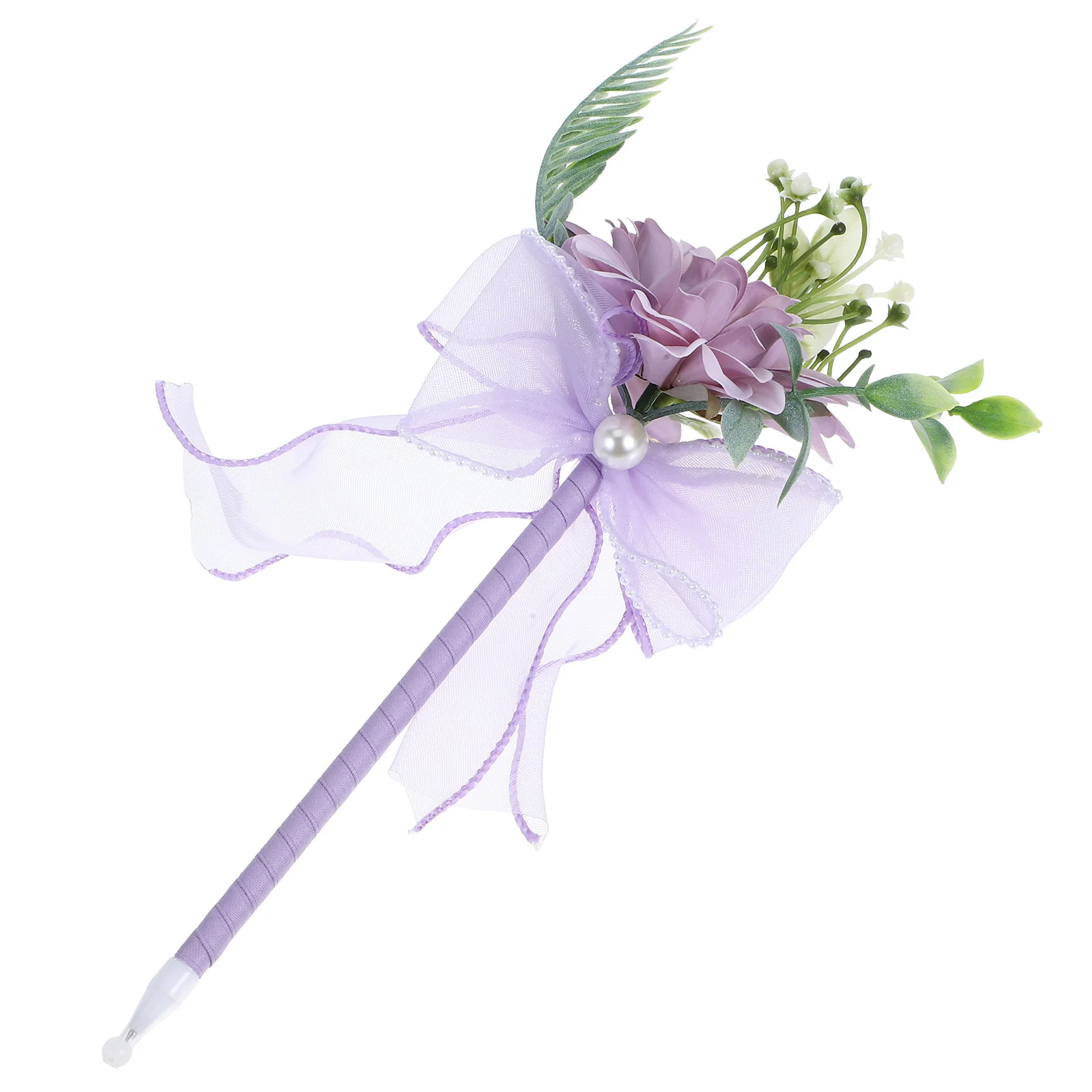 

Simulation Flower Pen Artificial Bouquet Ballpoint Long Handle Decorative Writing Pen Lifelike Floral Ballpoint