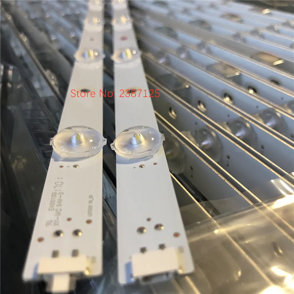 14 قطعة LED شريط إضاءة خلفي 8 + 8 مصباح ل VIZ IO 75 "TV LB75011 E75-E3 LFTIGRAT LFTIGRLT E466196 XY-MpcsC #3