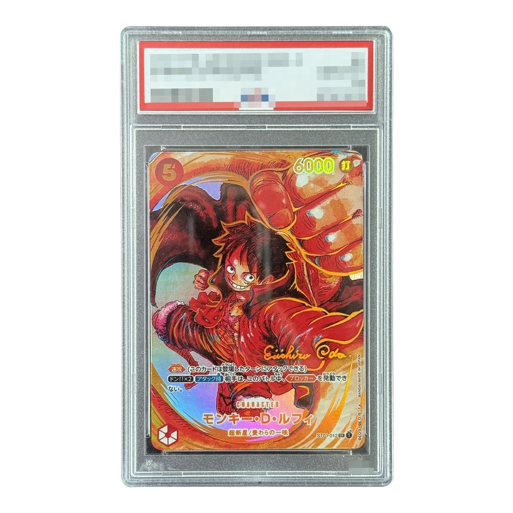 لتقوم بها بنفسك 2025 قطعة واحدة OP11 القرد الياباني د. لوفي 3rd الذكرى-بطاقة جمع الذهب ذاتية الصنع بطاقات OPCG المتدرجة