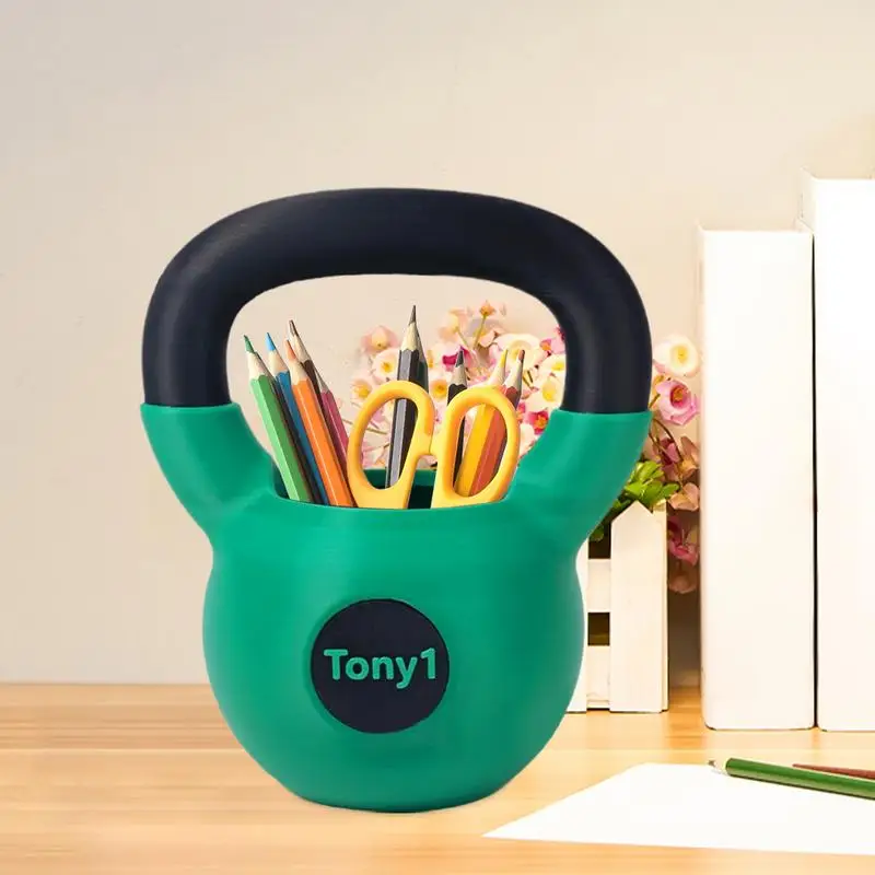 حامل قلم للمكتب حامل قلم أكواب لمنظم سطح المكتب ملحقات مكتب ممتعة للنساء والرجال والكبار وعشاق اللياقة البدنية
