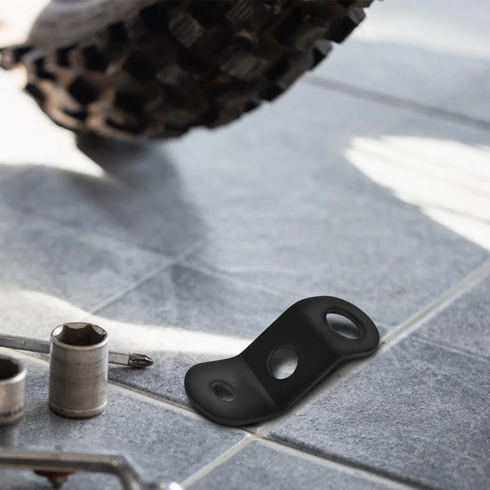 

2 pcs Metal Motorcycle Oil Cup Holder Bracket Brake Fluid Reservoir Support Clutch Tank Mount Durable Universal Fit Front