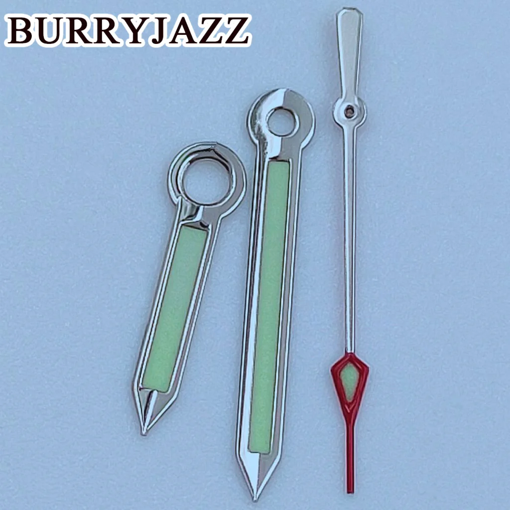 بوريجاز أيدي مضيئة ، أسود ، فضي ، ذهبي ، أخضر ، NH35 ، NH36 ، NH38 ، 7S26 ، 7S36 ، 4R35 ، 4R36