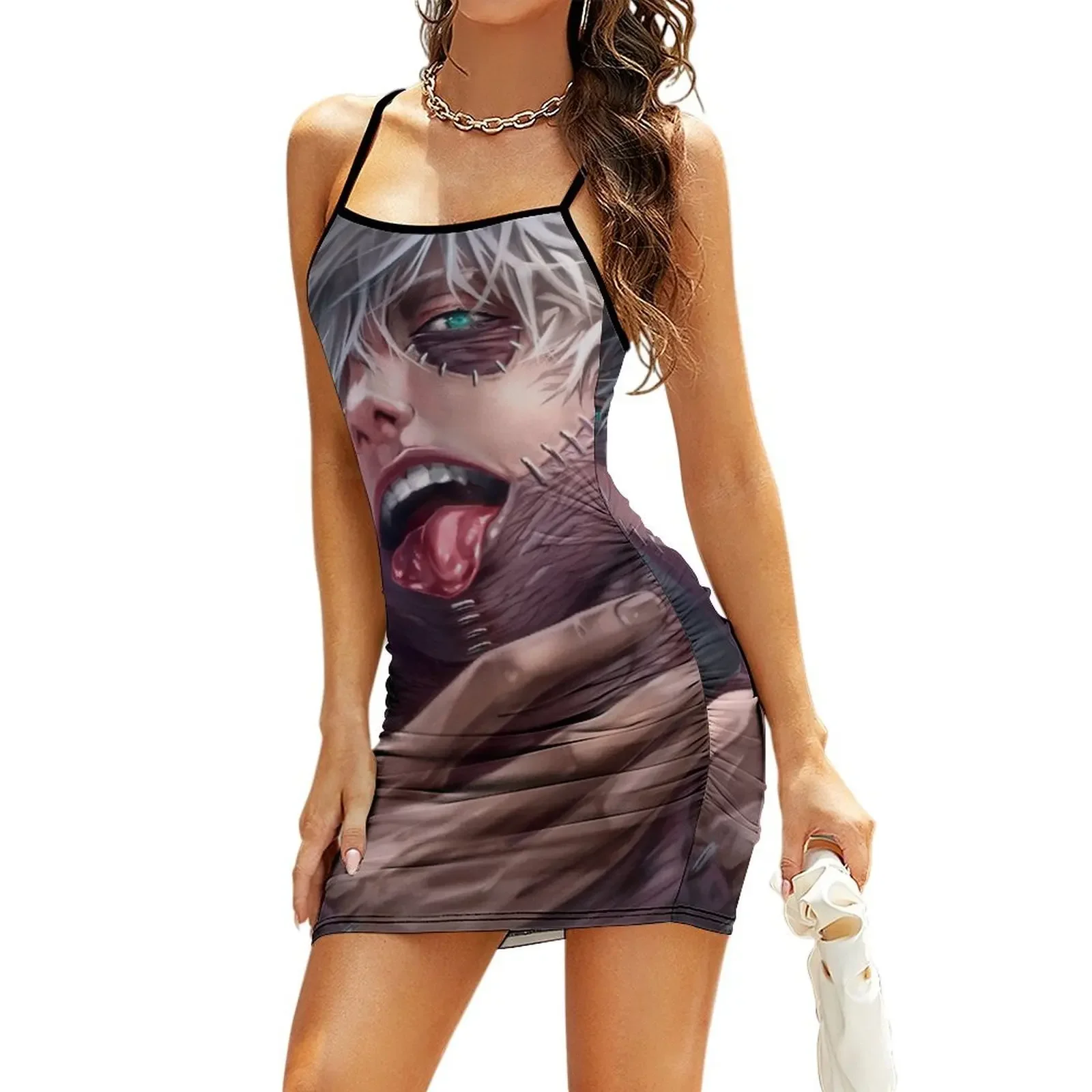 

toya bnha Sling Dress beach outfits for women prom dresses 2026 long sleeve dress Women's clothing Dress