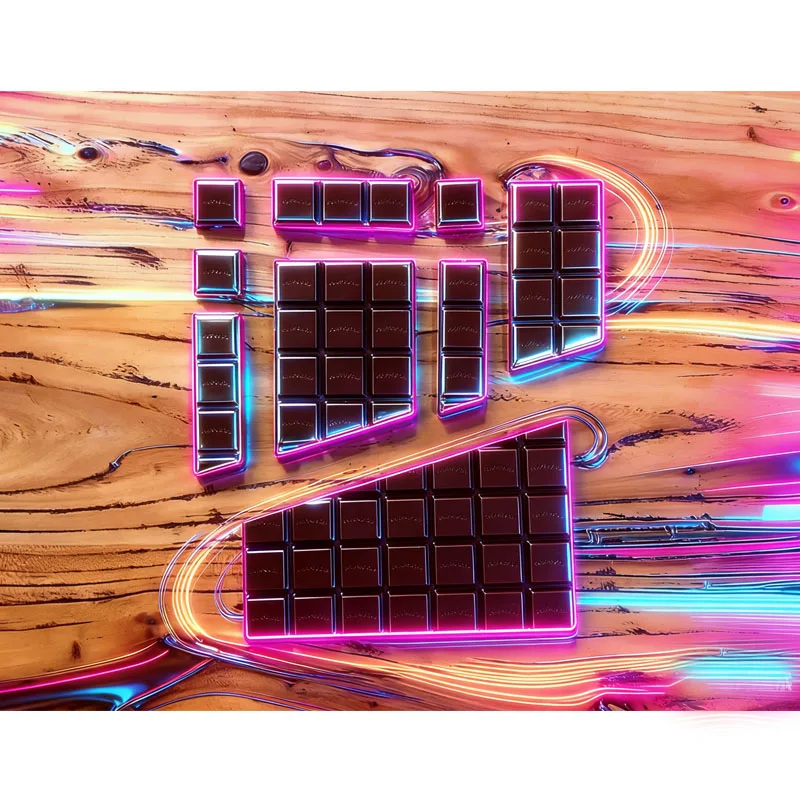 Trucos de Magia Infinita con Chocolate, Ilusión Profesional de Barra de Chocolate Interminable, Accesorios de Magia para Magos