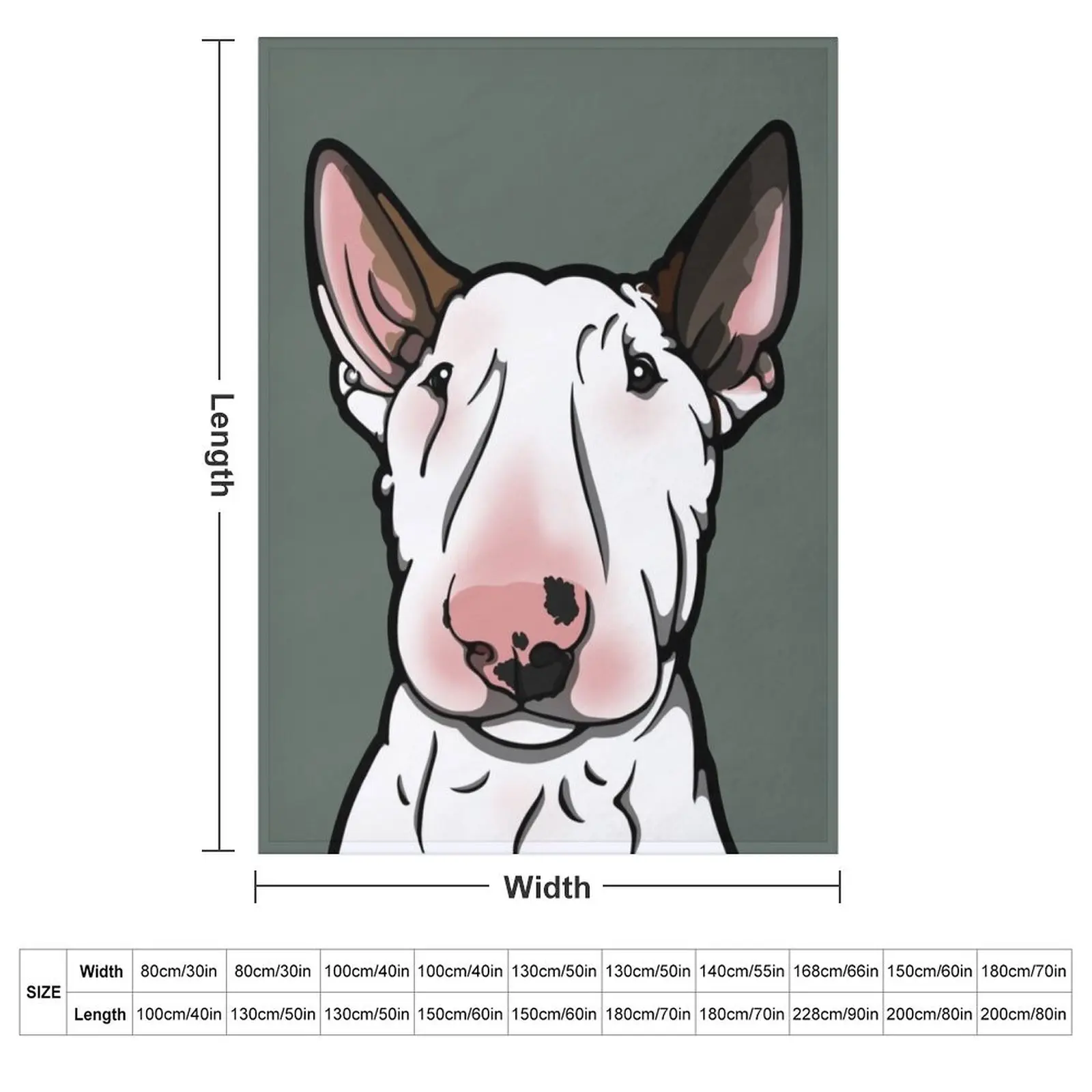 English Bull Terrier Snoop-y Throw Blanket For Decorative Sofa christmas decoration Thin Thermal Summer Tourist Blankets