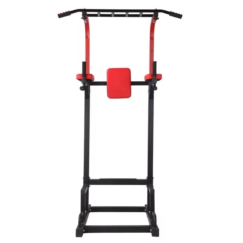 Indoor Home Use Steel Thick Lat Pull up Bar Power Tower Station Dip Rack Newly