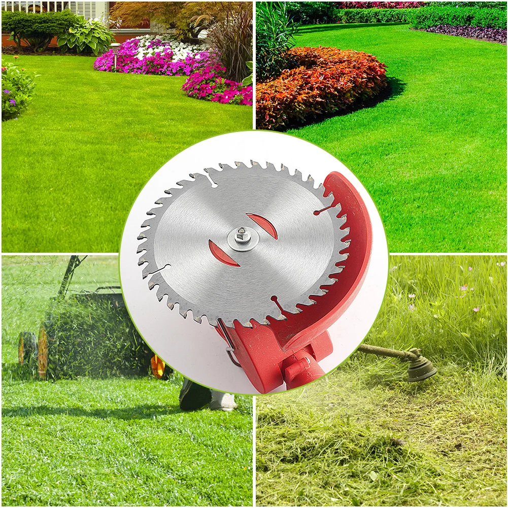 

40T Grass Trimmer Head Brush Cutter Saw Blades Lawn Mower Fittings Accessories