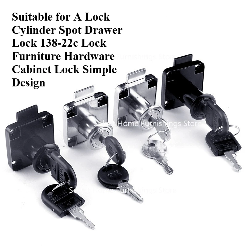 Suitable for A Lock Cylinder Spot Drawer  138-22c  Furniture Hardware Cabinet  Simple Design