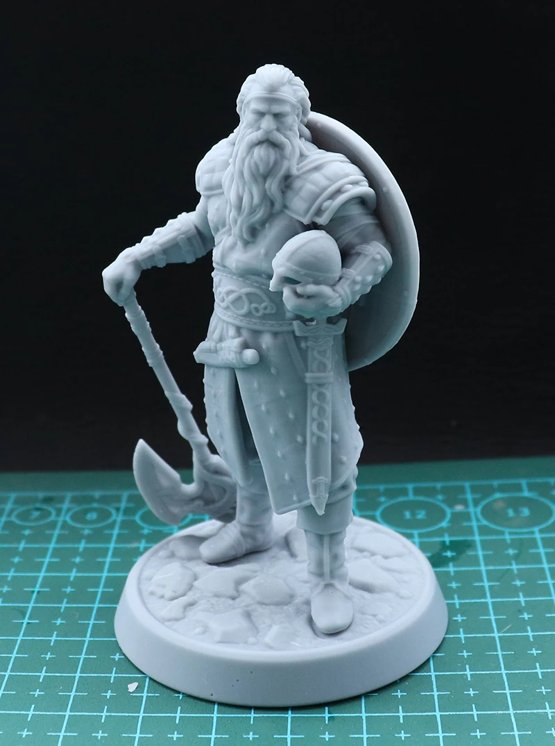 1/24  75mm 1/18 100mm Resin Model Kits Viking Warrior Figure Unpainted No Color RW-512