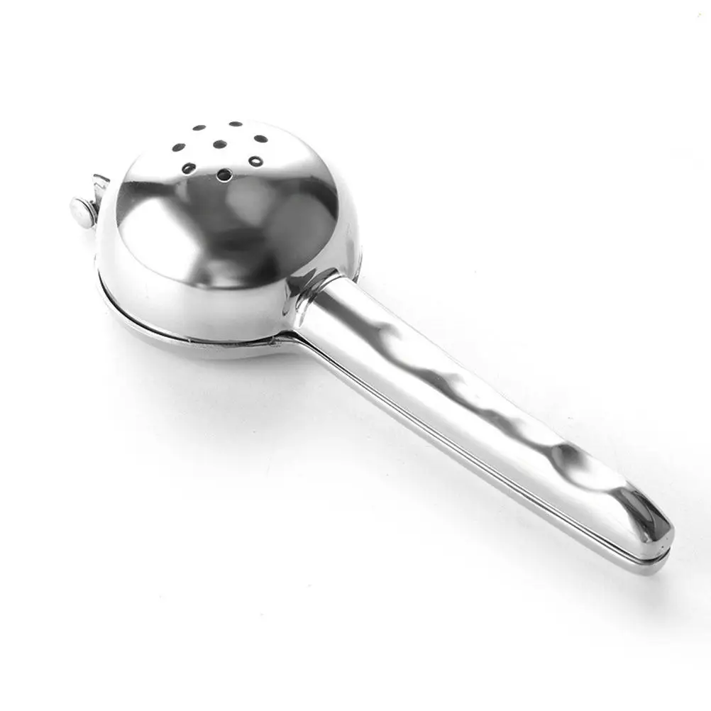 1Pcs Premium Manual Juicer Stainless Steel Lemon Squeezer Ergonomic Design Fast Juice Press for Citrus Fruits Kitchen Bar Fruit