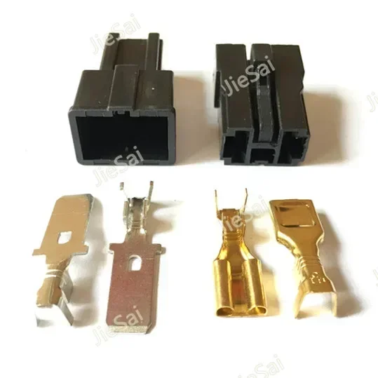 2 Pin Female Male Automotive Map Sensor Connector Battery Speaker Wiring Connector Plug For Toyota