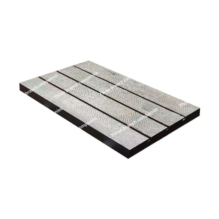 Cast iron T-slot tapping machine Flat table Tapping machine Base platform T-slot machine tool Height working platform