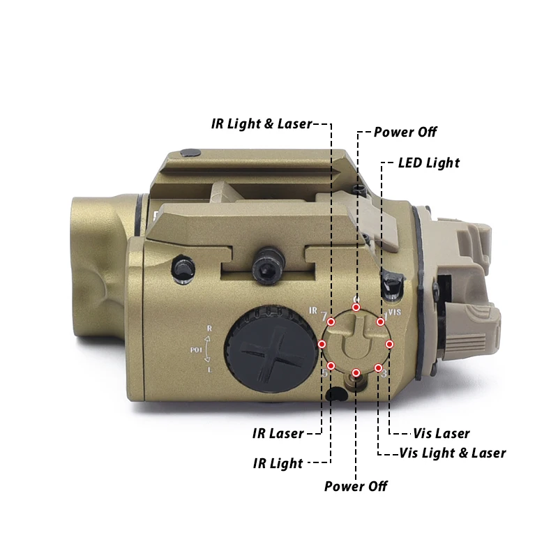 FMA Tactical XVL2 IRC Weapon Light