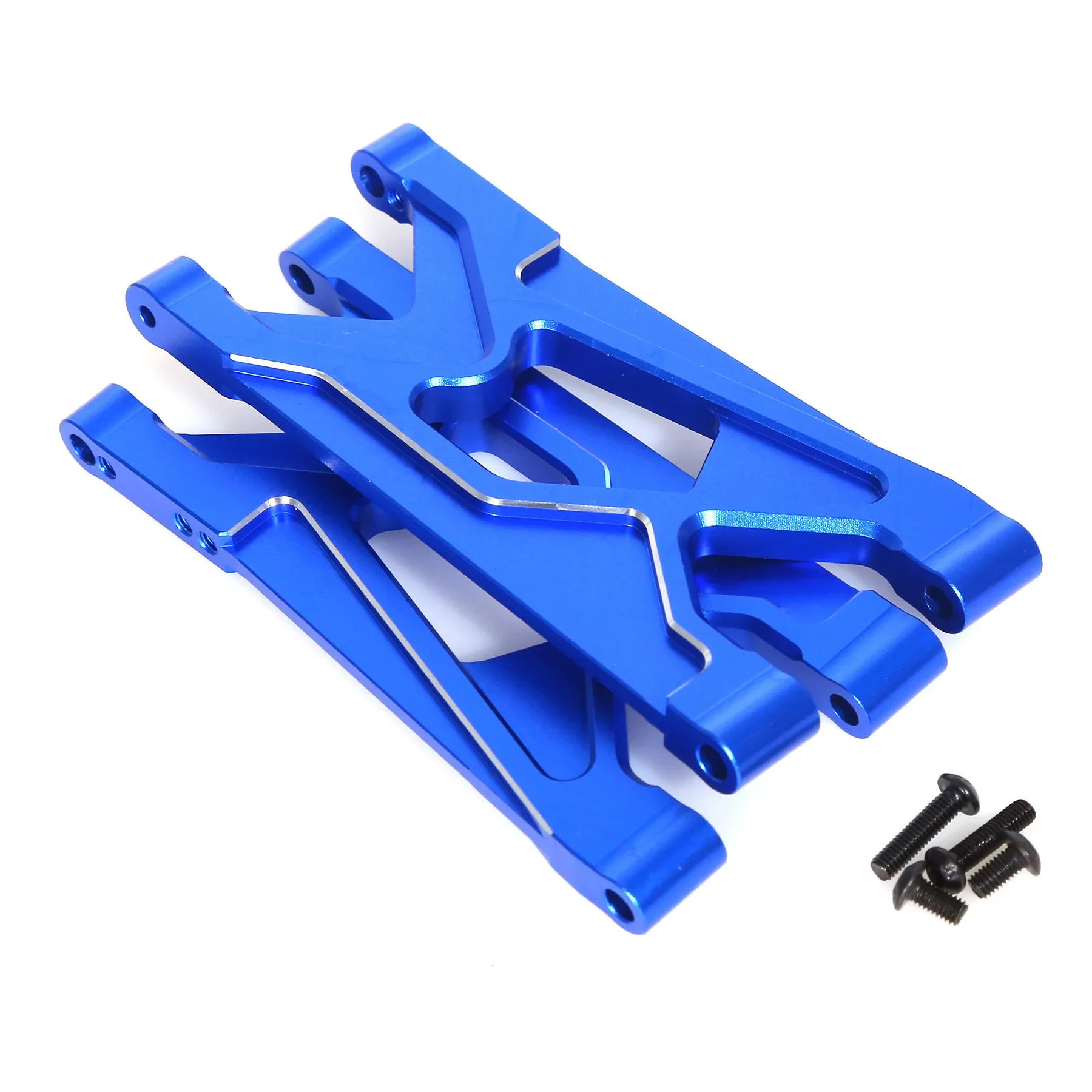 Brazo inferior trasero para ARRMA 1/10 GORGON 4X2 2WD Monster Truck RC coche piezas de mejora de aleación de aluminio