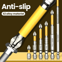 Non-slip PH2 Magnetic Batch Head Cross Screwdriver Hardness Drill Bit Screw Driver Hand Tools 25/50/65/70/90/150mm