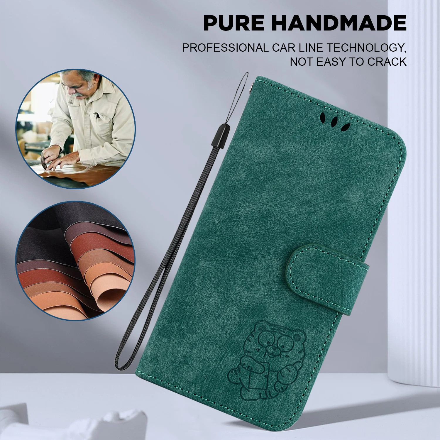 Stand Flip Wallet For Huawei P Smart Z  P Smart 2019 2020 2021 Enjoy 50z 10s 9S 9 Plus 7S Leather Protect Cover