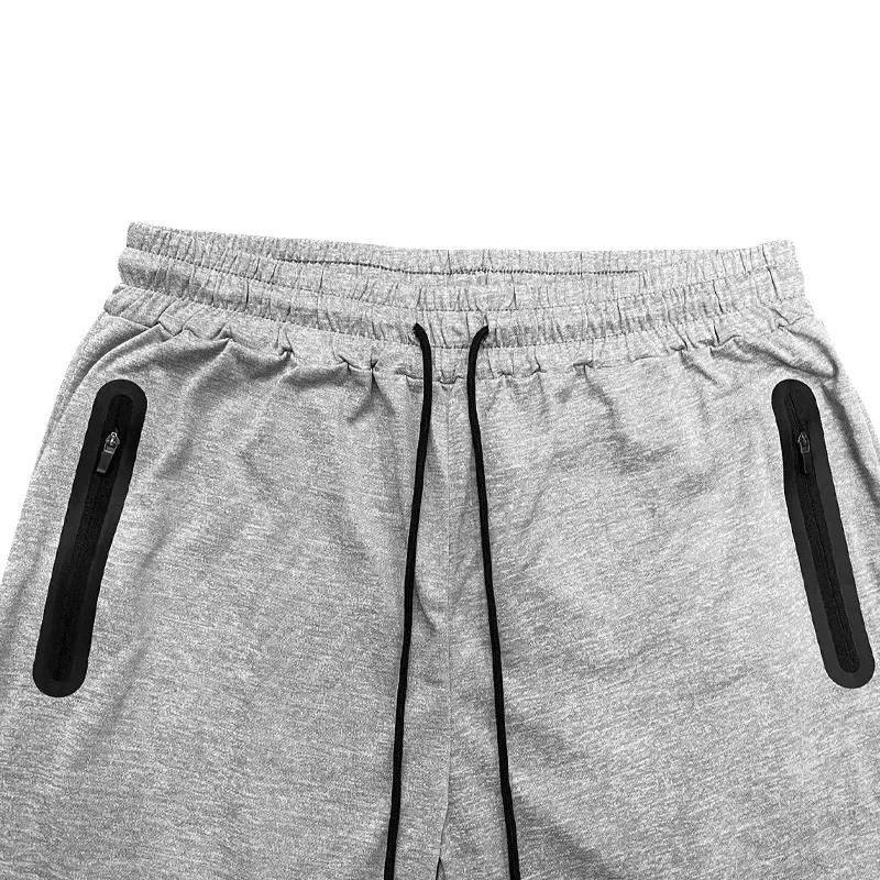 Luxury Summer Sweatpants Men Sports Pant Elastic Waist Zip Pockets Gym Training Jogging Fitness Running Joggers Skinny Trousers