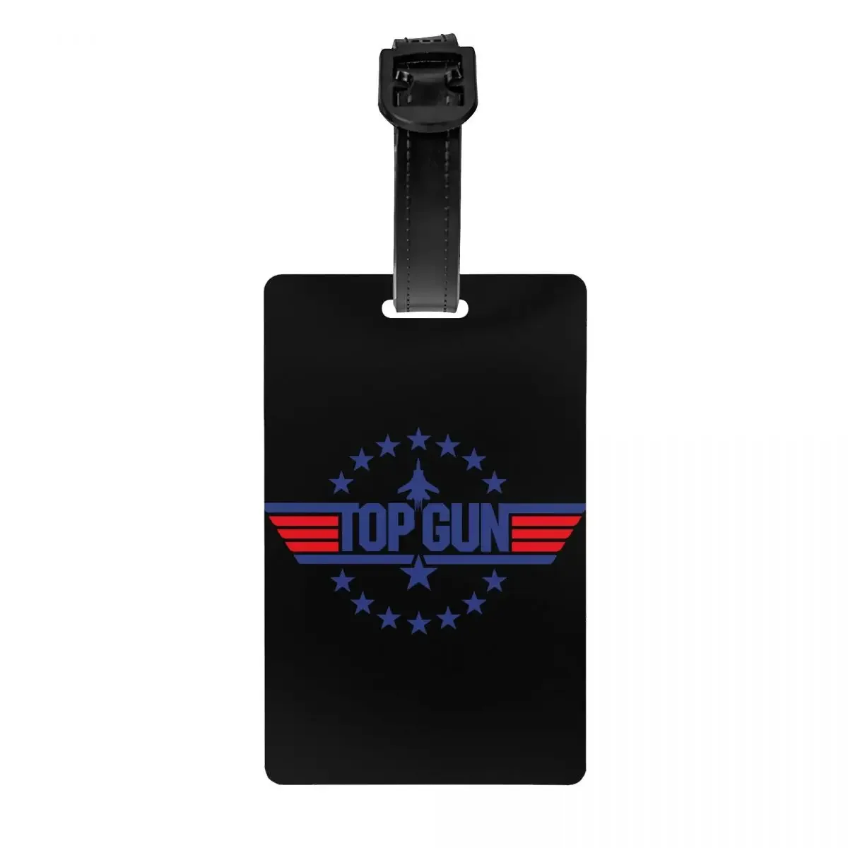 

Tom Cruise Maverick Film Top Gun Luggage Tag Suitcase Baggage Privacy Cover ID Label