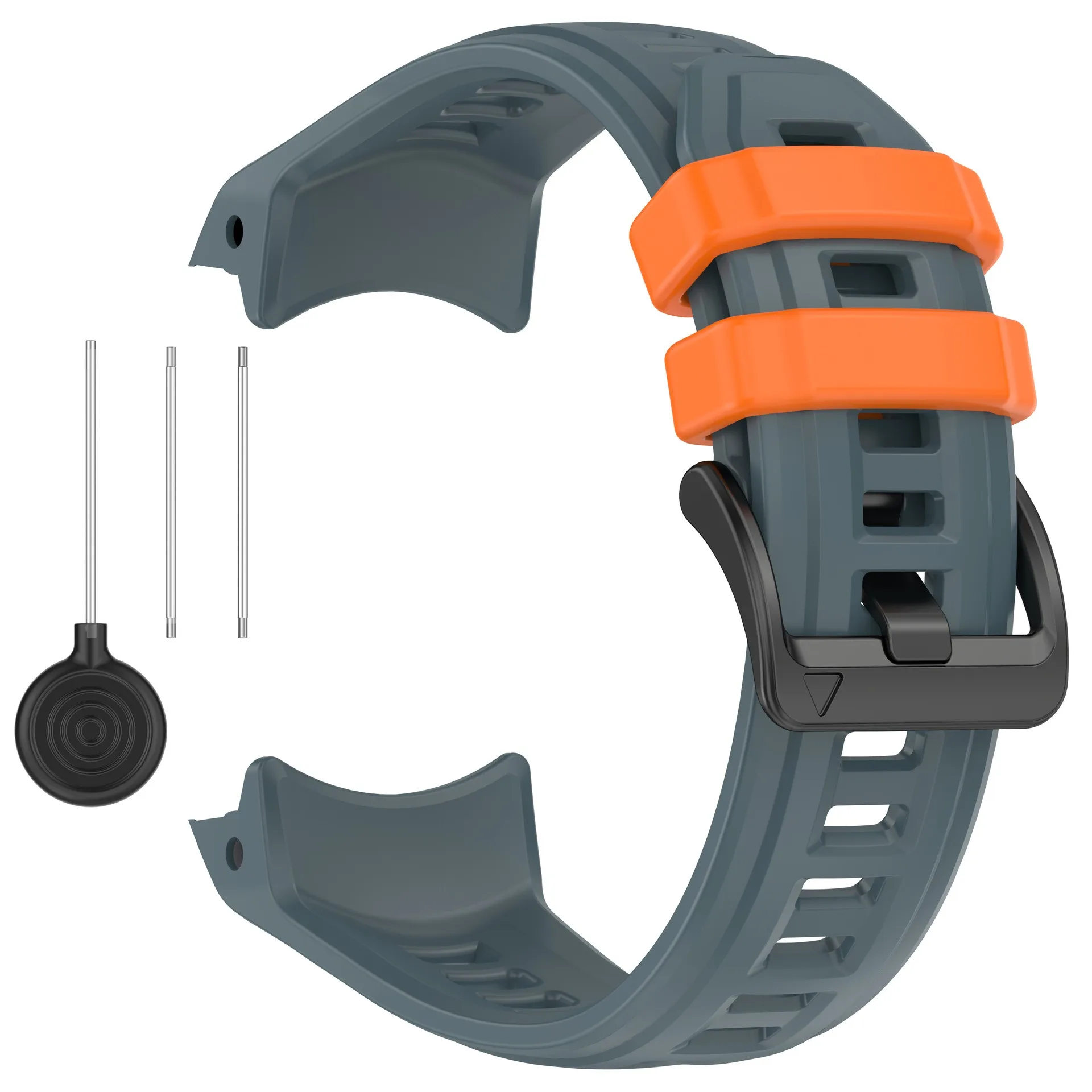 Cinturino in silicone originale per Garmin Instinct 3 Amoled 45mm 50mm Cinturino sportivo sostituibile Garmin Instinct 3 Cinturino solare