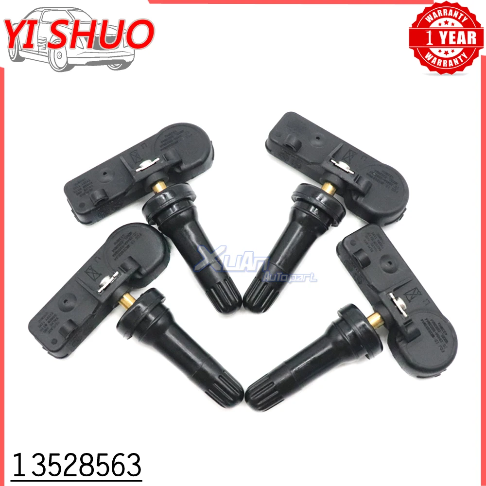 Système de surveillance TPMS du capteur de pression des pneus, 13528563 Mhz, pour gm Chevrolet Silverado GMC Sierra 1500 2019 2020 2021 433