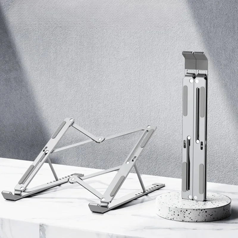 Portable Laptop Stand Aluminum Support for Pc Computer Bracket Macbook Air Pro Holder Foldable Lap Top Base Notebook Accessories