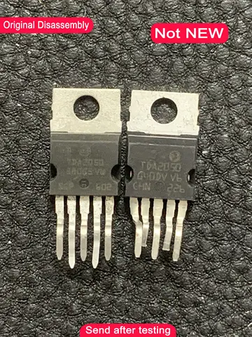 Used 10pcs TDA2030A TDA2003A TDA2050A TDA2040A TDA2003 TDA2050 TDA2040 TDA2003AV D2031A CD2031A TO-220-5