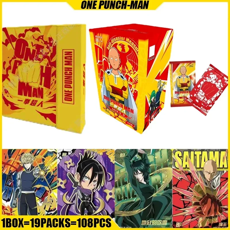 

KAYOU VOL.1 One Punch Man Cards Saitama Anime Collection Cards Mistery Boxes Board Games Toys Birthday Gifts for Boys and Girls